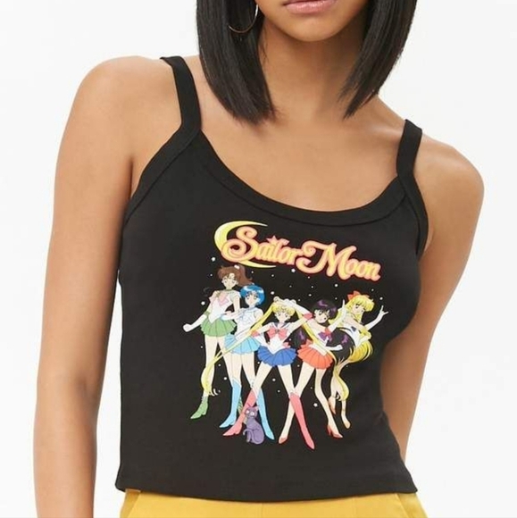 Nintento Sailor Moon crop tank top Size Small - Picture 1 of 5